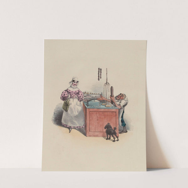 Mayeux charcutier (1931) by Charles-Joseph Traviès de Villers