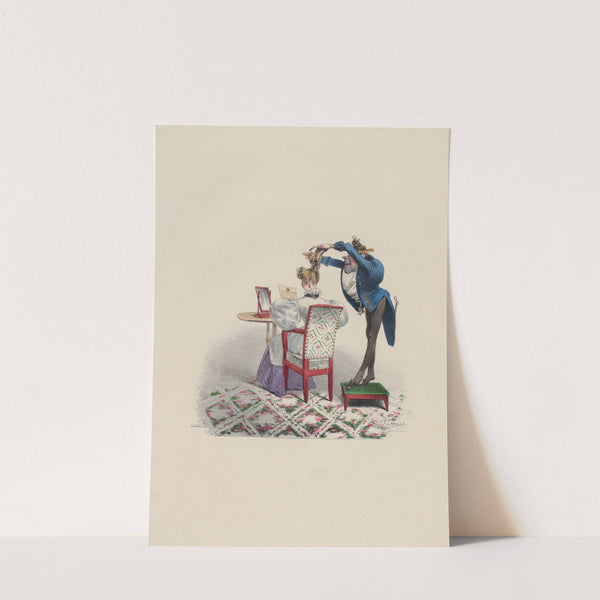 Mayeux coiffeur (1931) by Charles-Joseph Traviès de Villers