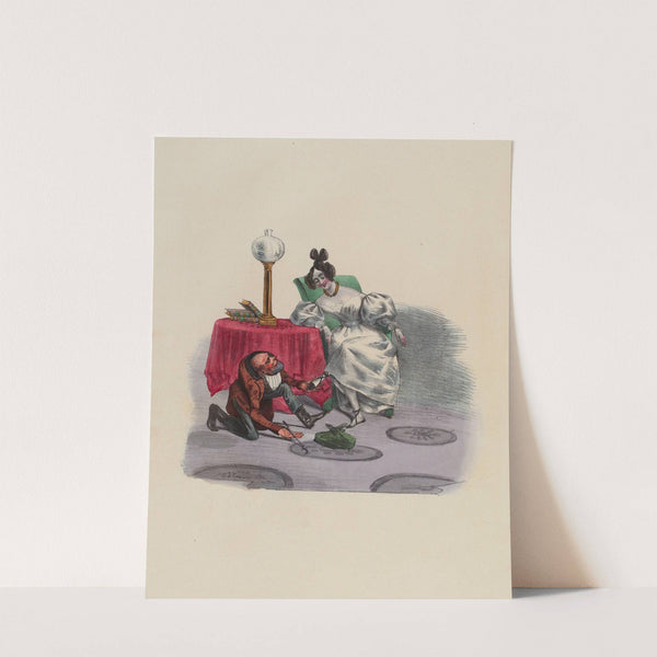 Mayeux cordonnier (1831) by Charles-Joseph Traviès de Villers