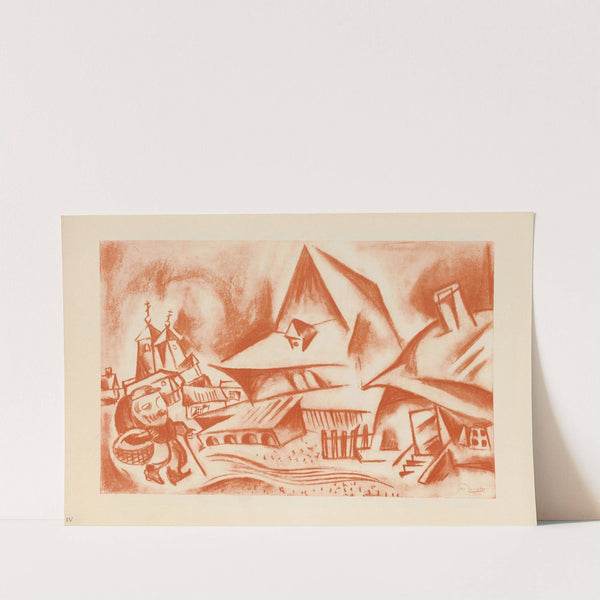 Mayn khorever heym: a gedekhnish Pl.03 by Issachar Ber Ryback