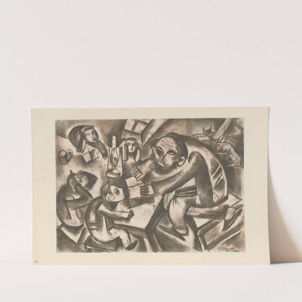 Mayn khorever heym: a gedekhnish Pl.05 by Issachar Ber Ryback