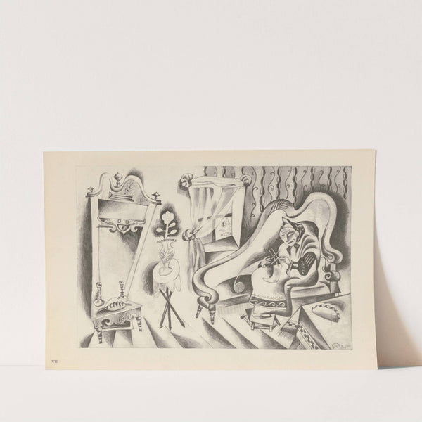 Mayn khorever heym: a gedekhnish Pl.06 by Issachar Ber Ryback