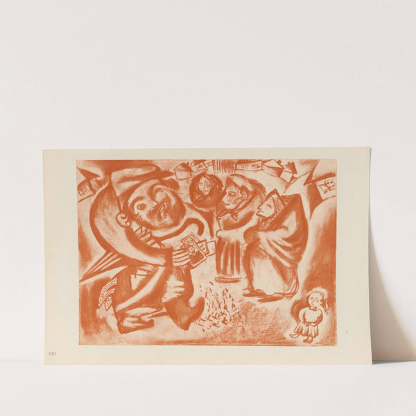 Mayn khorever heym: a gedekhnish Pl.07 by Issachar Ber Ryback