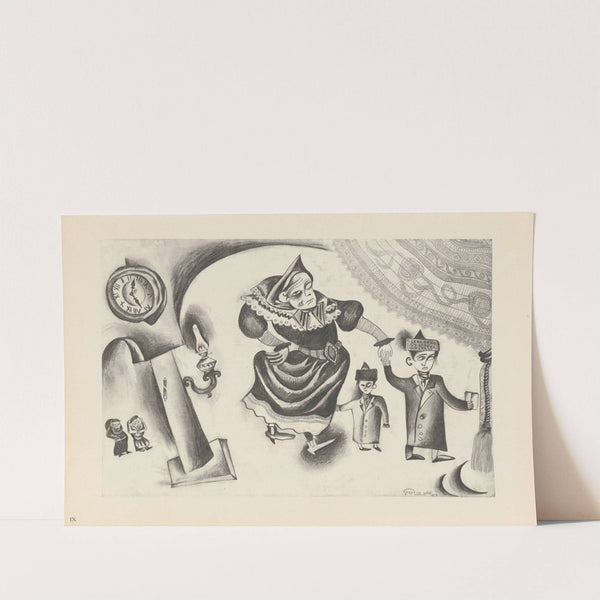 Mayn khorever heym: a gedekhnish Pl.08 by Issachar Ber Ryback