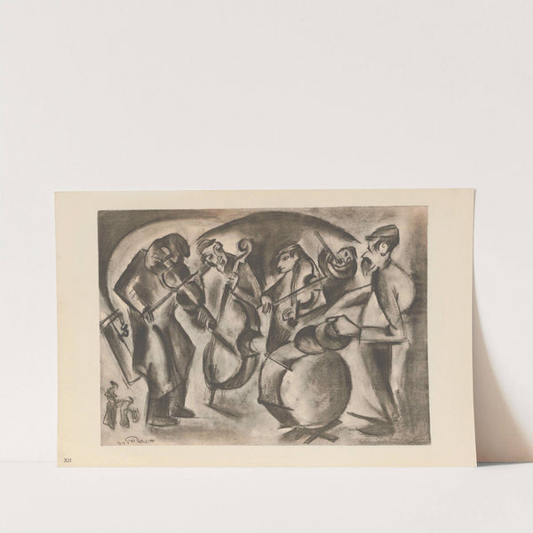 Mayn khorever heym: a gedekhnish Pl.11 by Issachar Ber Ryback