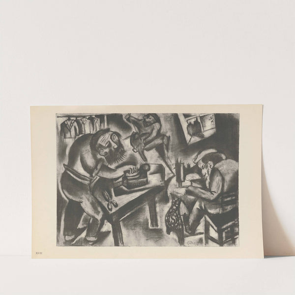 Mayn khorever heym: a gedekhnish Pl.16 by Issachar Ber Ryback