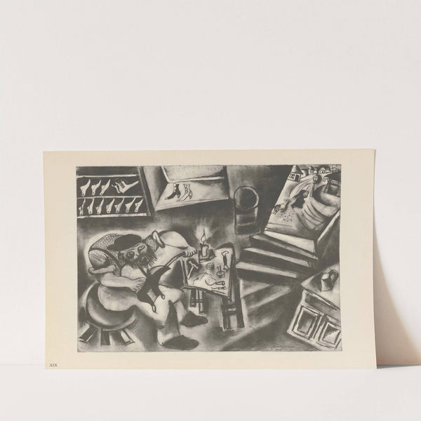 Mayn khorever heym: a gedekhnish Pl.18 by Issachar Ber Ryback