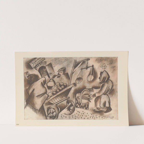 Mayn khorever heym: a gedekhnish Pl.20 by Issachar Ber Ryback