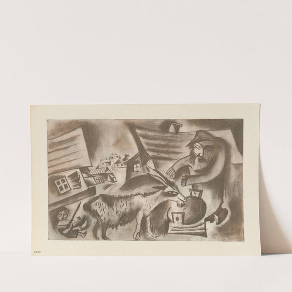 Mayn khorever heym: a gedekhnish Pl.23 by Issachar Ber Ryback