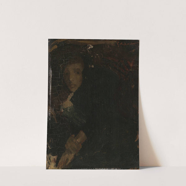 MCJ (Marie) Jordan (1866-1948), The Artist's Wife by George Hendrik Breitner