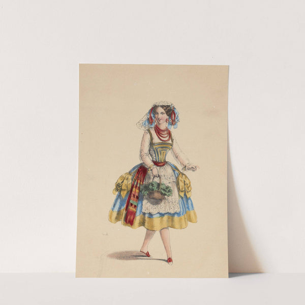 Me. Cérito, rôle de Fénella dans La muette de Portici (3e. acte) (1855) by Alexandre Lacauchie