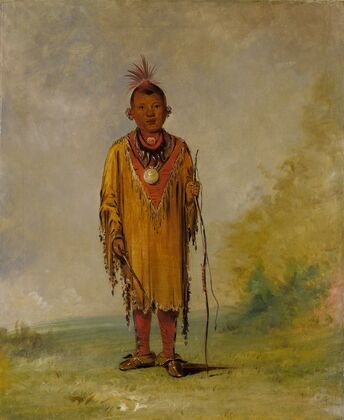 Me-Sóu-Wahk, Deer’s Hair, Favorite Son of Kee-O-Kúk (1835)