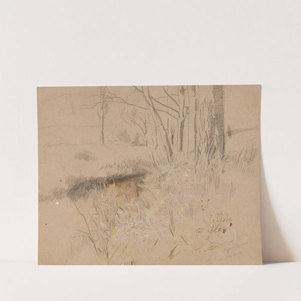 Meadow (1879) by Hans Thoma