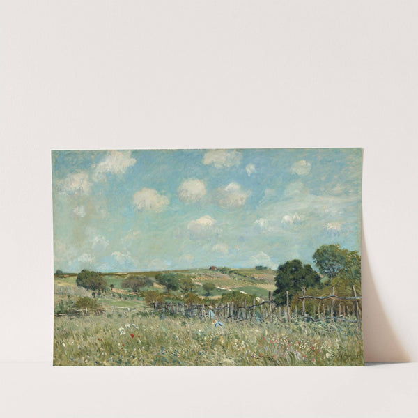 Meadow (1875) by Alfred Sisley