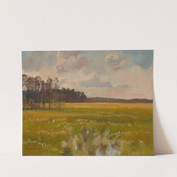 Meadow by the Forest (1908) by Jozef Chelmonski