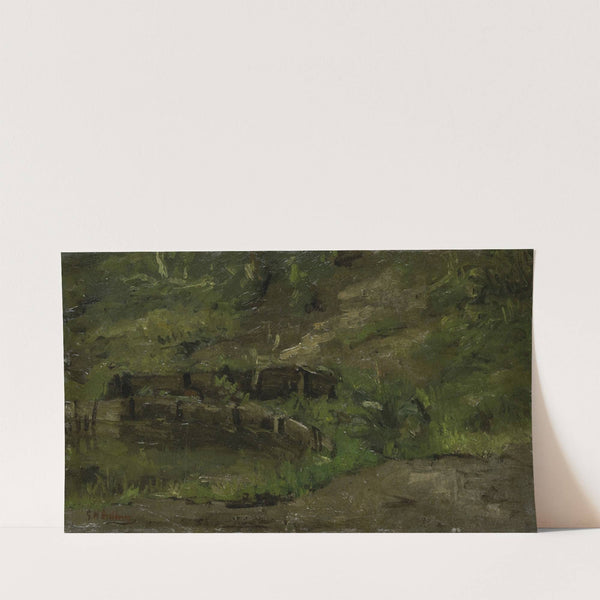 Meadow Landscape (c. 1880 - c. 1923) by George Hendrik Breitner