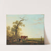 Meadow Landscape with Animals by Jacob van Strij