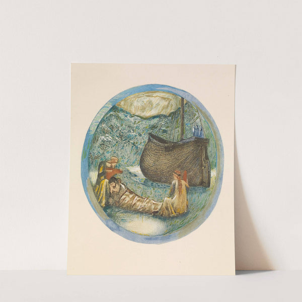 Meadow Sweet by Sir Edward Coley Burne-Jones