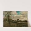 Meadow with grazing cattle by Bela Spanyi