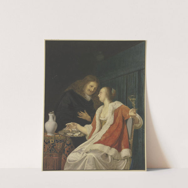 Meal of oysters by Jan Frederik Schierecke