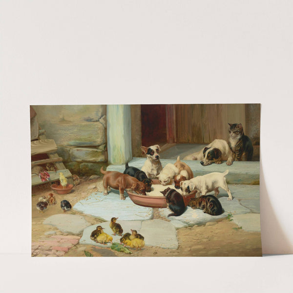 Meal Time (1890) by William Henry Hamilton Trood