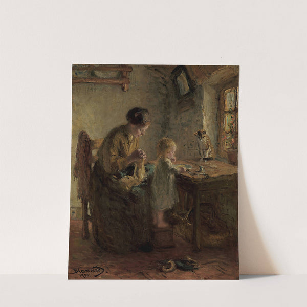 Meal Time (1900) by Bernardus Johannes Blommers