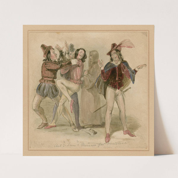 Measure for measure, act III, scene 2 by Joseph Kenny Meadows