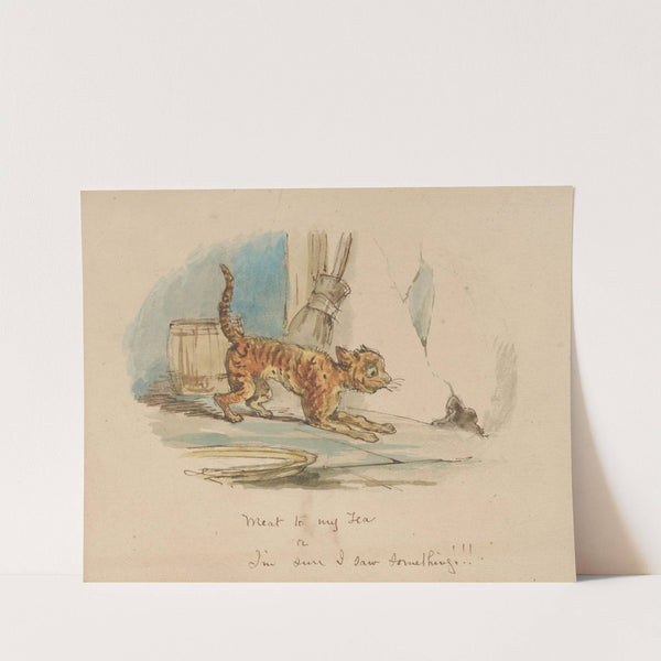 Meat to my tea – or – I’m sure I saw something!!!. by John Leech