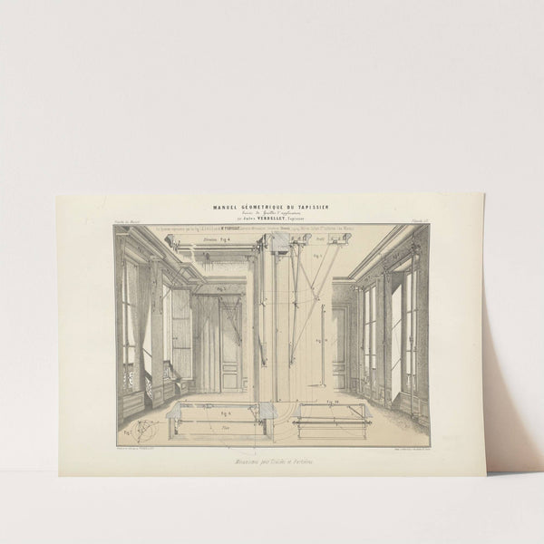 Mécanismes pour croisées et portières. by Jules Verdellet