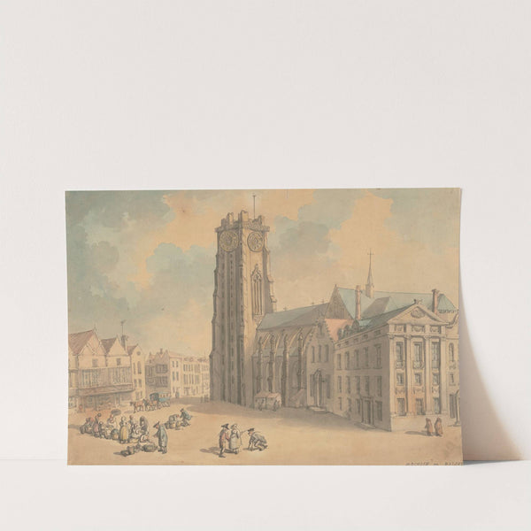 Mechlin or Malines by Thomas Rowlandson