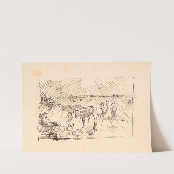 Med solen i øjnene by Theodor Philipsen