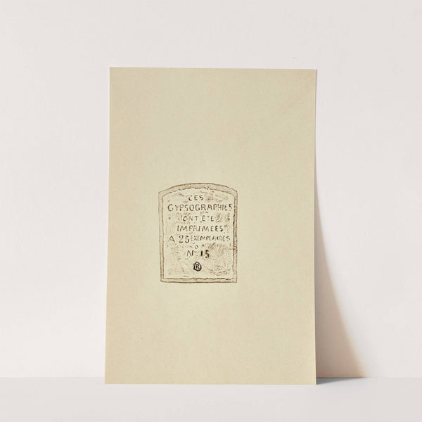 Médailles Pl.14 (1914-1915) by Pierre Roche