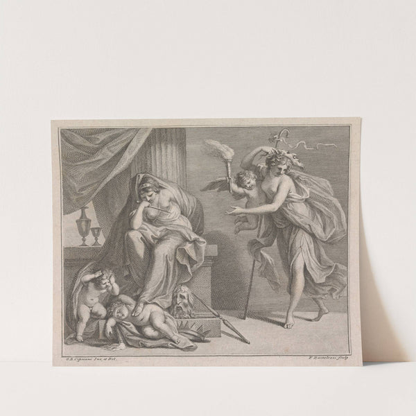 Medea looking at her two Children, one of whom she has Murdered with a Dagger (1777) by Giovanni Battista Cipriani