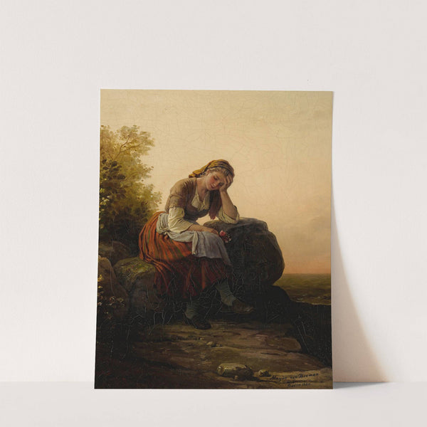 Meditation (1880) by Johann Georg Meyer von Bremen