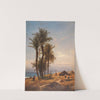 Mediterrane Landschaft by Michael Haubtmann
