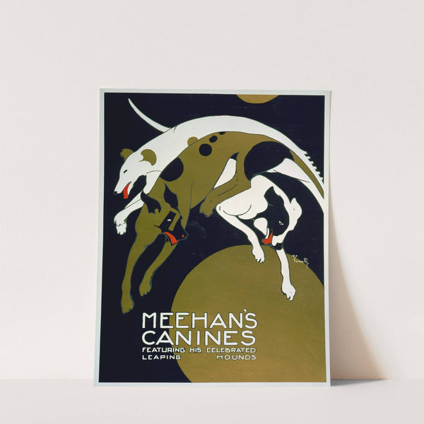 Meehan’s canines Featuring his celebrated leaping hounds (1970) by Alfonso Iannelli