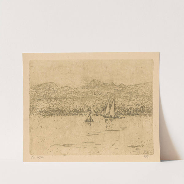 Meer van Genève (1873-1931) by Etienne Bosch