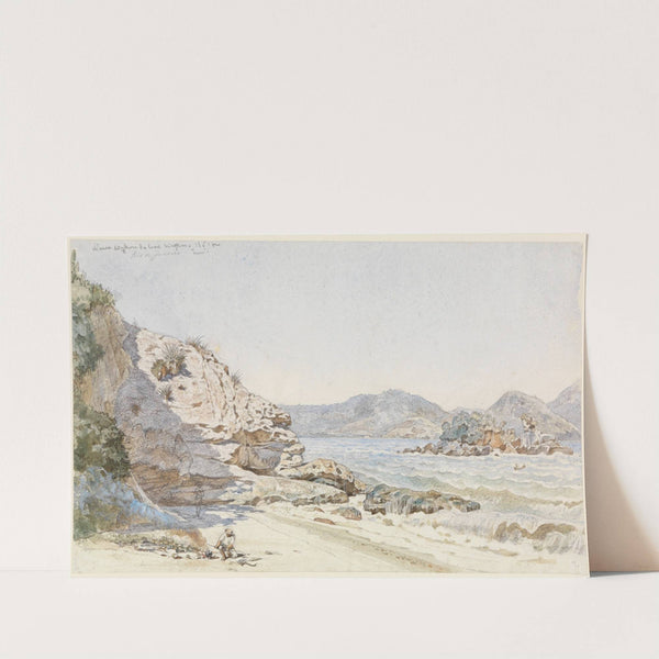 Meeresbucht bei Rio de Janeiro (1861) by Ferdinand Keller