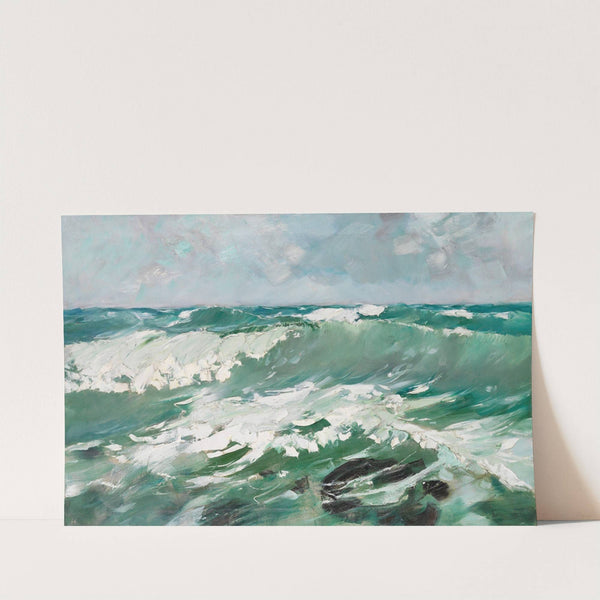 Meereswogen (1912) by Karl Hagemeister