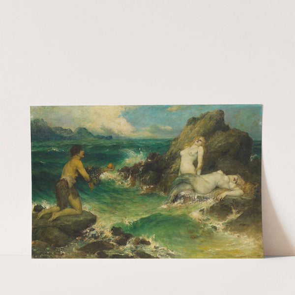 Meerjungfrauen (1900) by Ferdinand Leeke