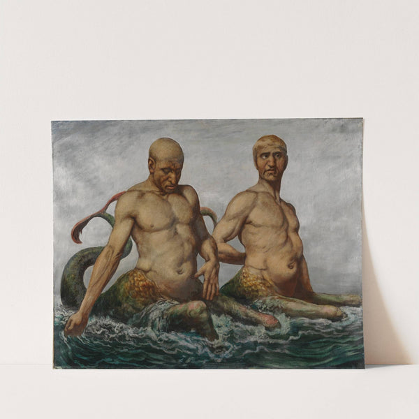Meermänner (1900) by Hans Thoma