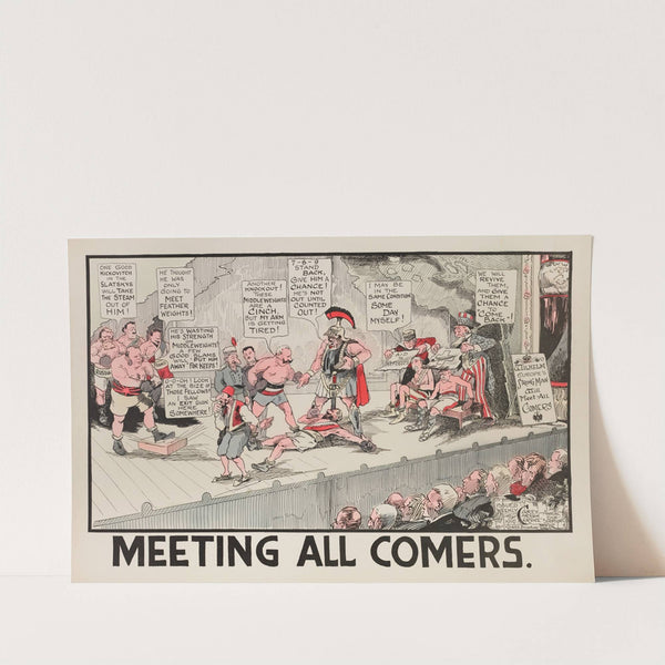 On the Toboggan (1915) by Carey Cartoon Service