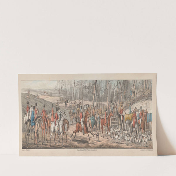 Meeting at Cover (1824) by Henry Thomas Alken