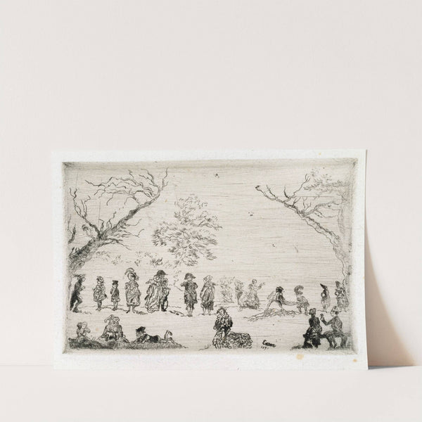 Meeting in a Park by James Ensor