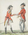 Meeting of English Officers