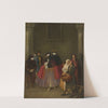 Meeting of the Dominoes by Pietro Longhi