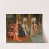 Meeting of William II of Orange and Mary Stuart, Princess Royal with Marie de Medici by Antonio Zoppi