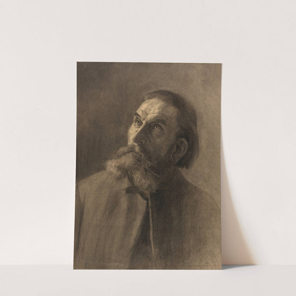 Mehe portree (1909) by Lilly Walther