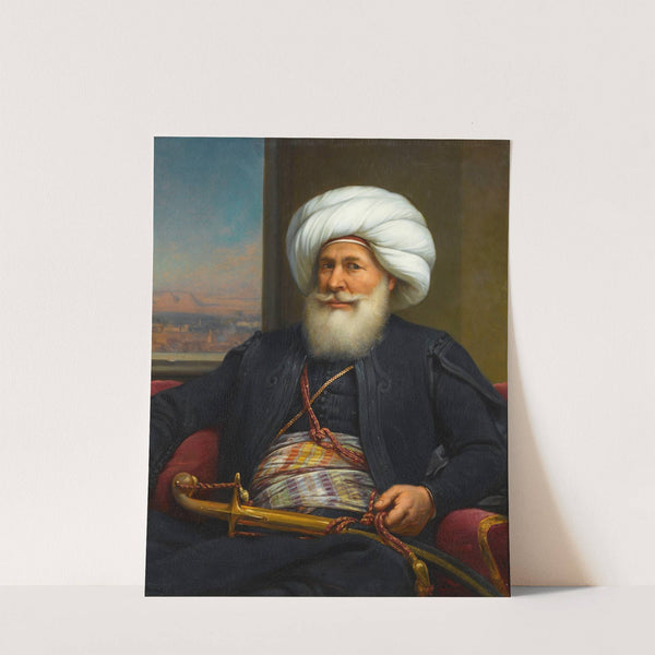 Mehemet Ali Viceroy of Egypt (1841) by Auguste Couder