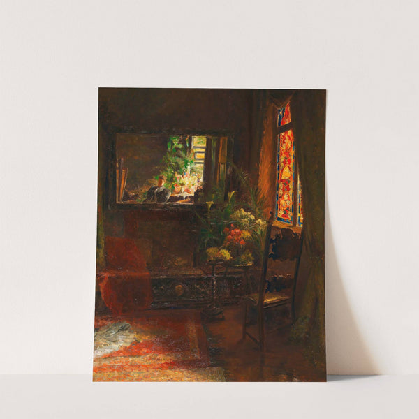 Mein Atelier (1896) by Olga Wisinger-Florian